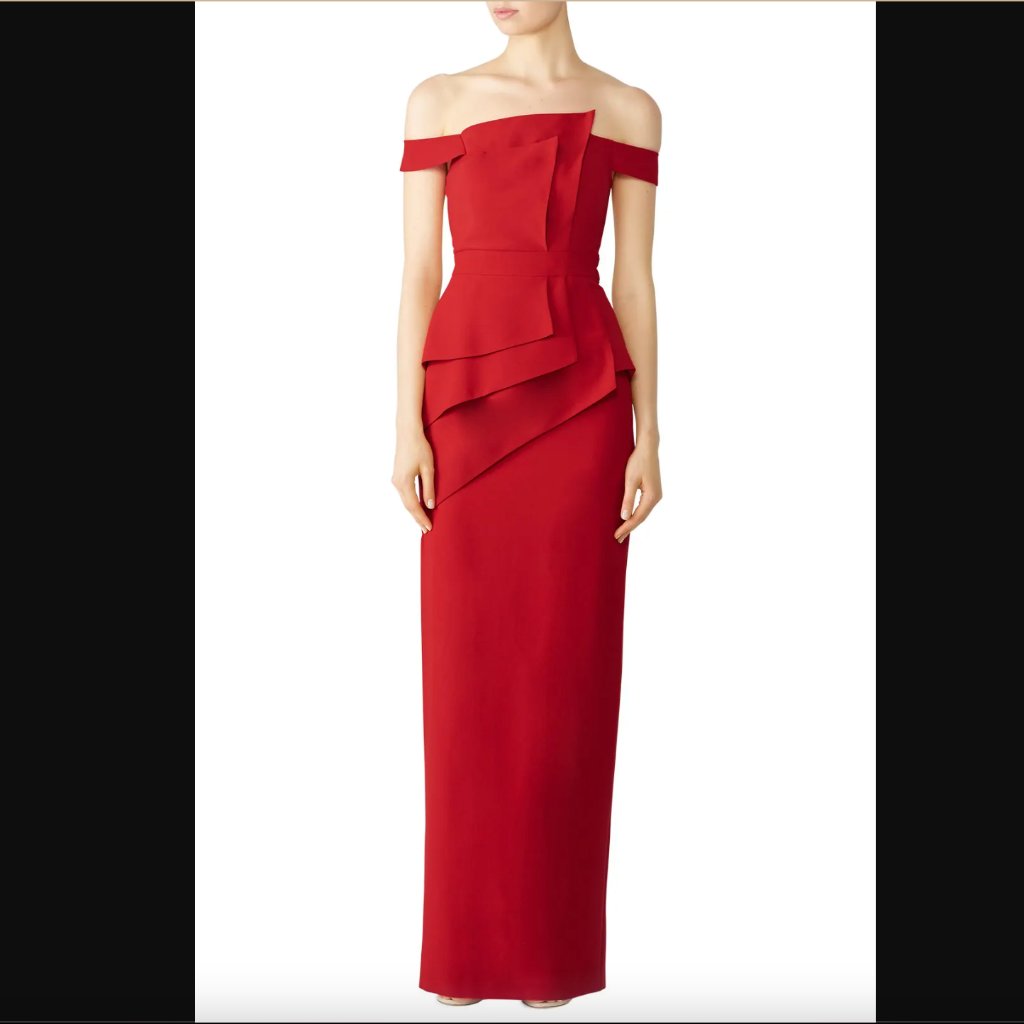 Eve By Black Halo Women's La Reina Gown Size 4 In Red